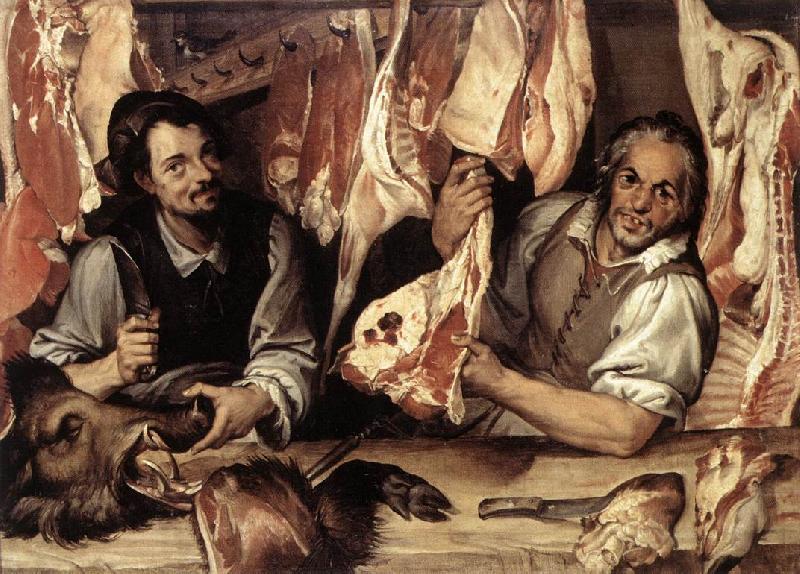 The Butcher's Shop a, PASSEROTTI, Bartolomeo